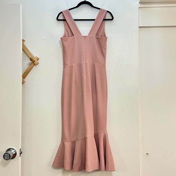 Dress the Population Monica Tea Length Trumpet Dress - Picture 6 of 11